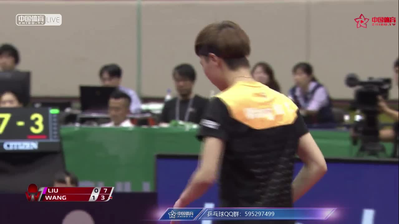 刘诗雯 CHN vs 王曼昱 CHN 日本公开赛女单半决赛