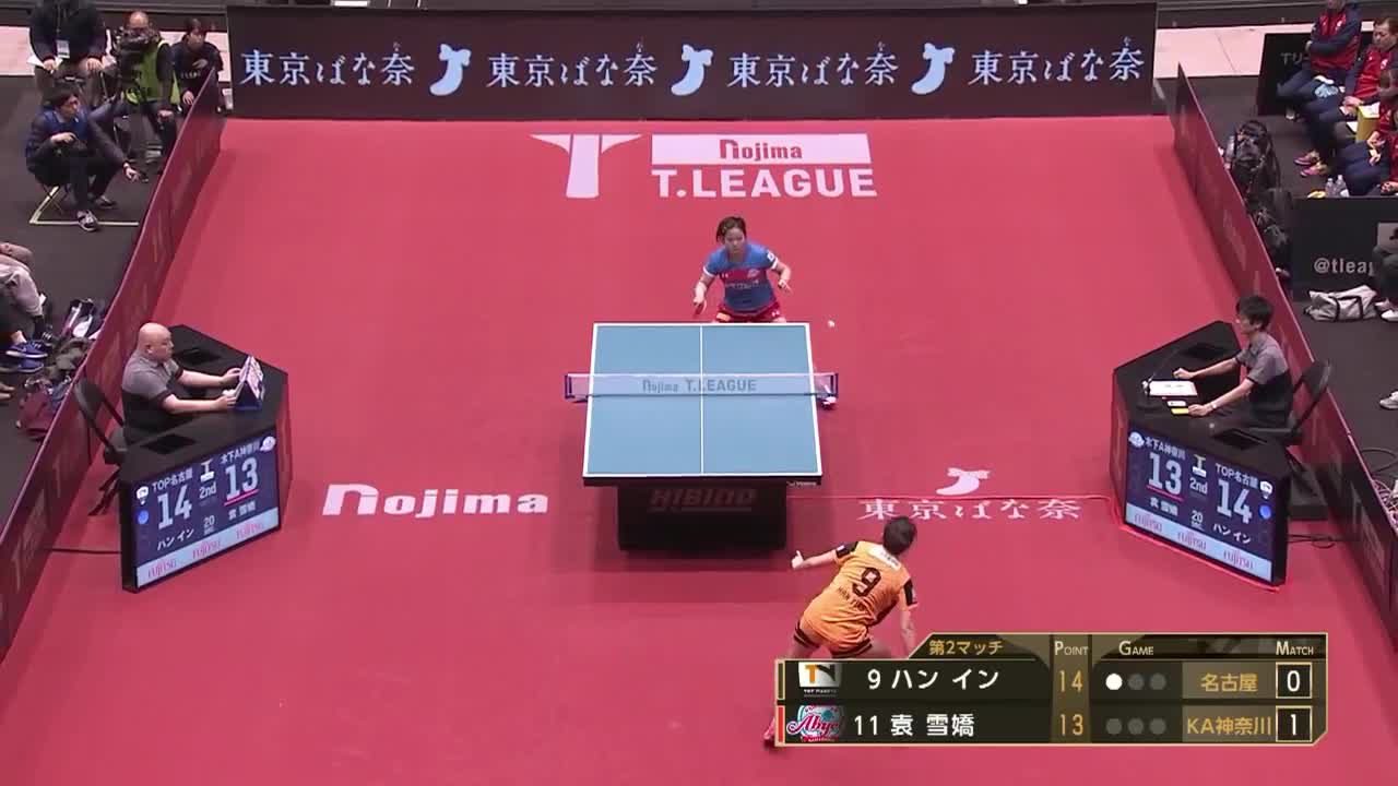 名古屋 VS KA神奈川 2018-2019日本T联赛女子