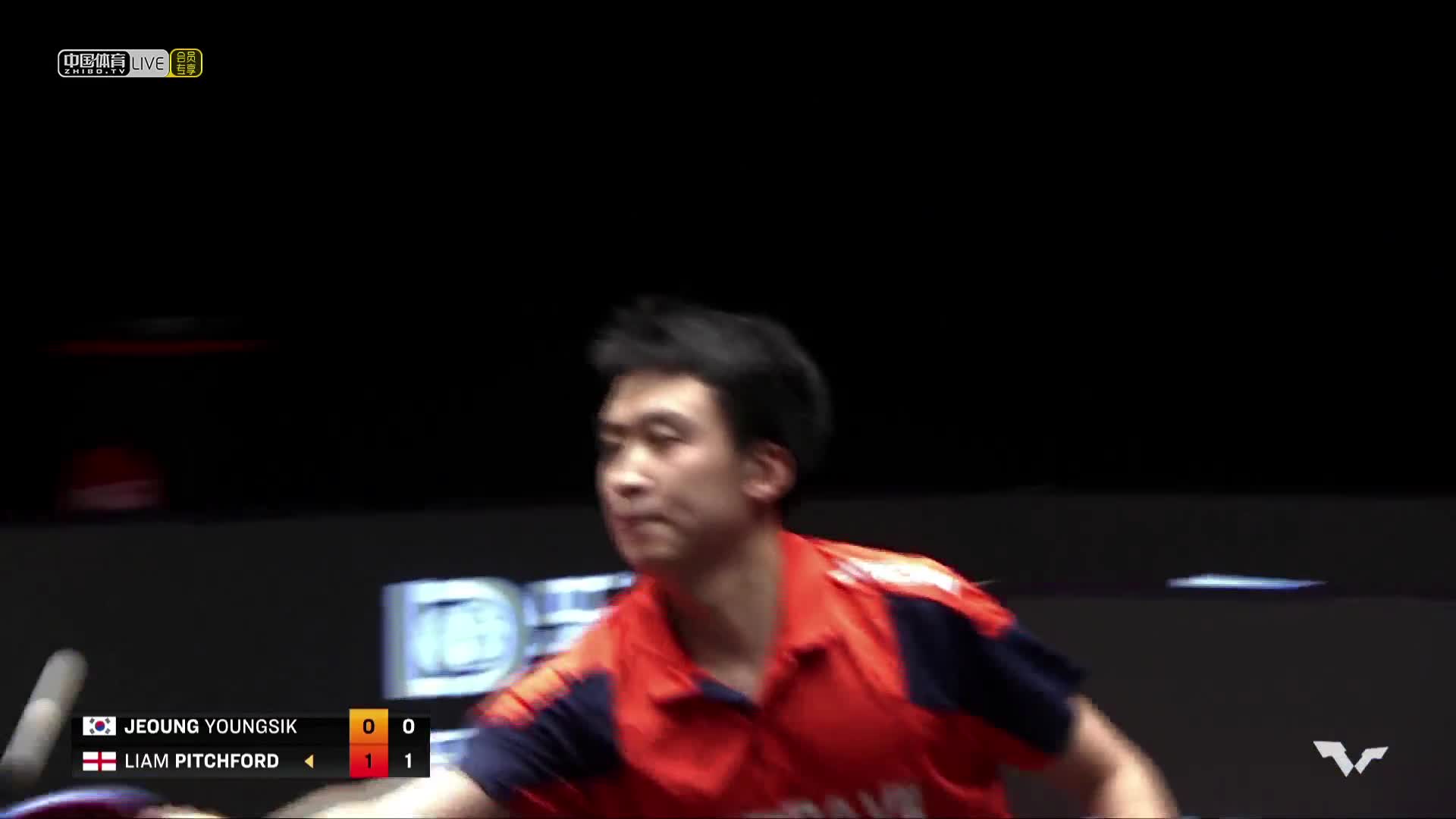 郑荣植 vs 皮切福德 WTT澳门国际乒乓球赛男单第二轮