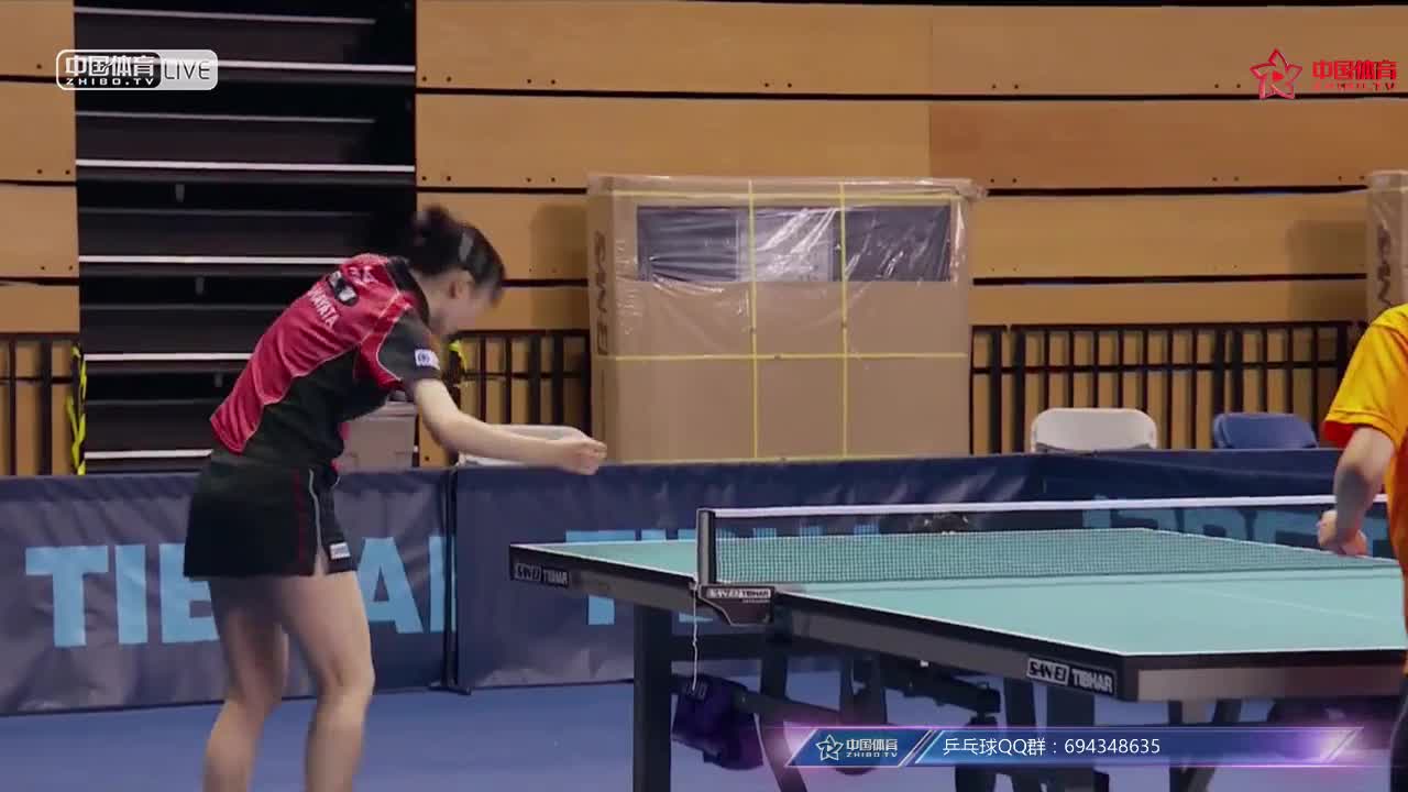 日本vs新加坡 2018乒乓球团体世界杯女团1/4决赛