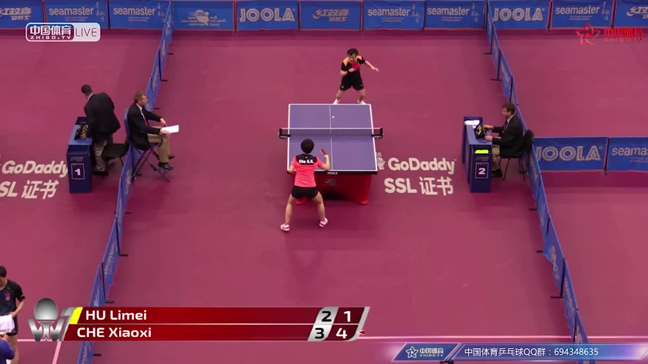 根本停不下来！车晓曦4比2战胜胡丽梅晋级下一轮