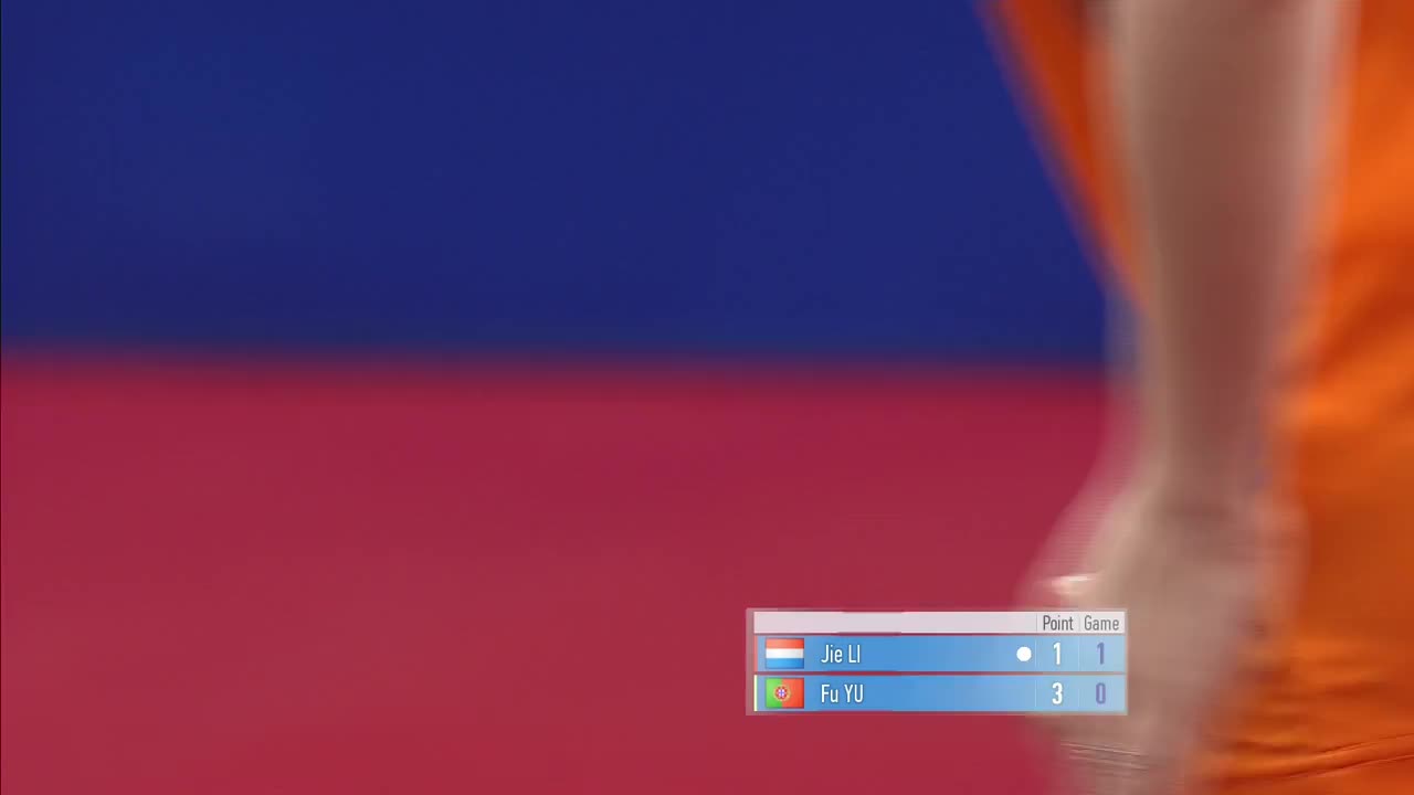 李洁VS付玉 20151004 乒乓球欧锦赛 女单半决赛