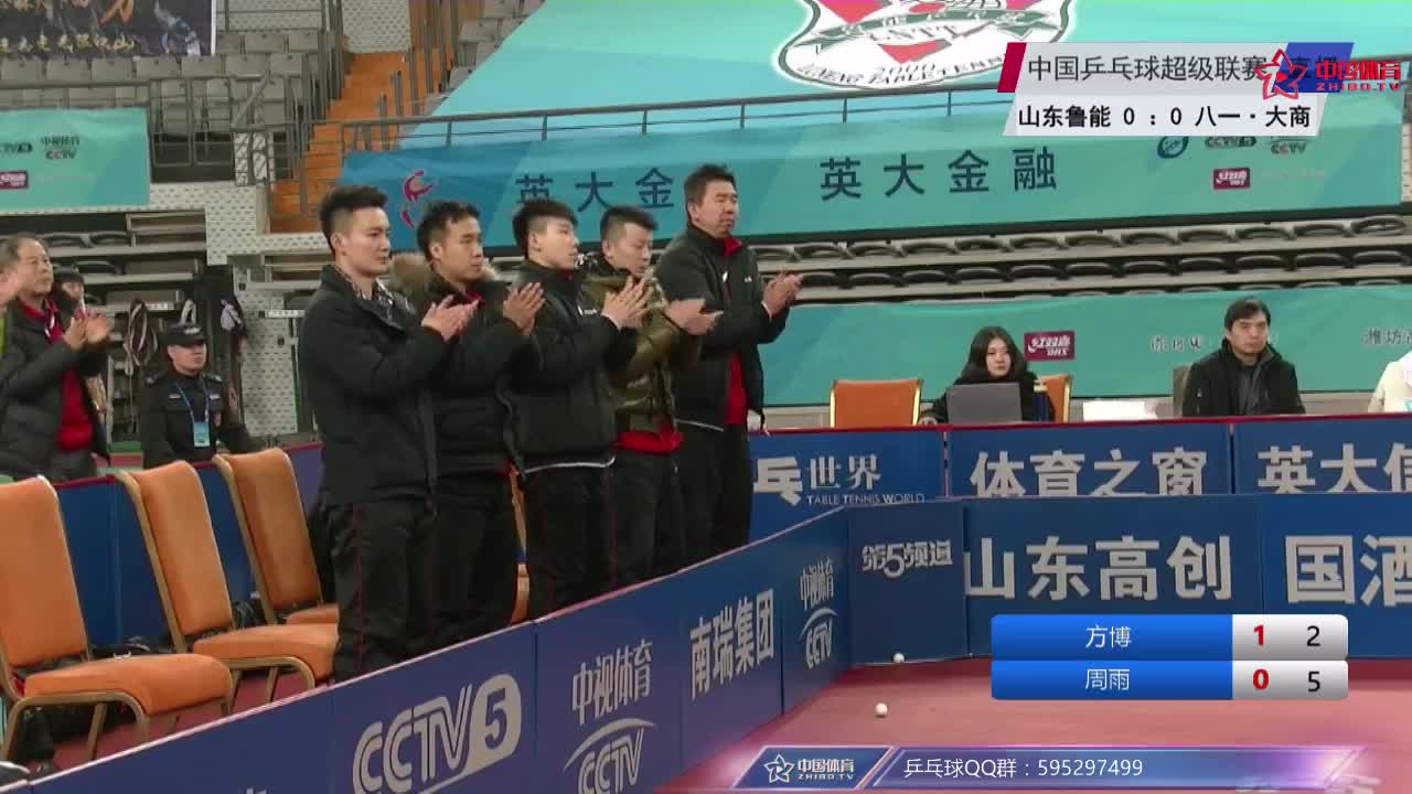 乒超：方博vs周雨