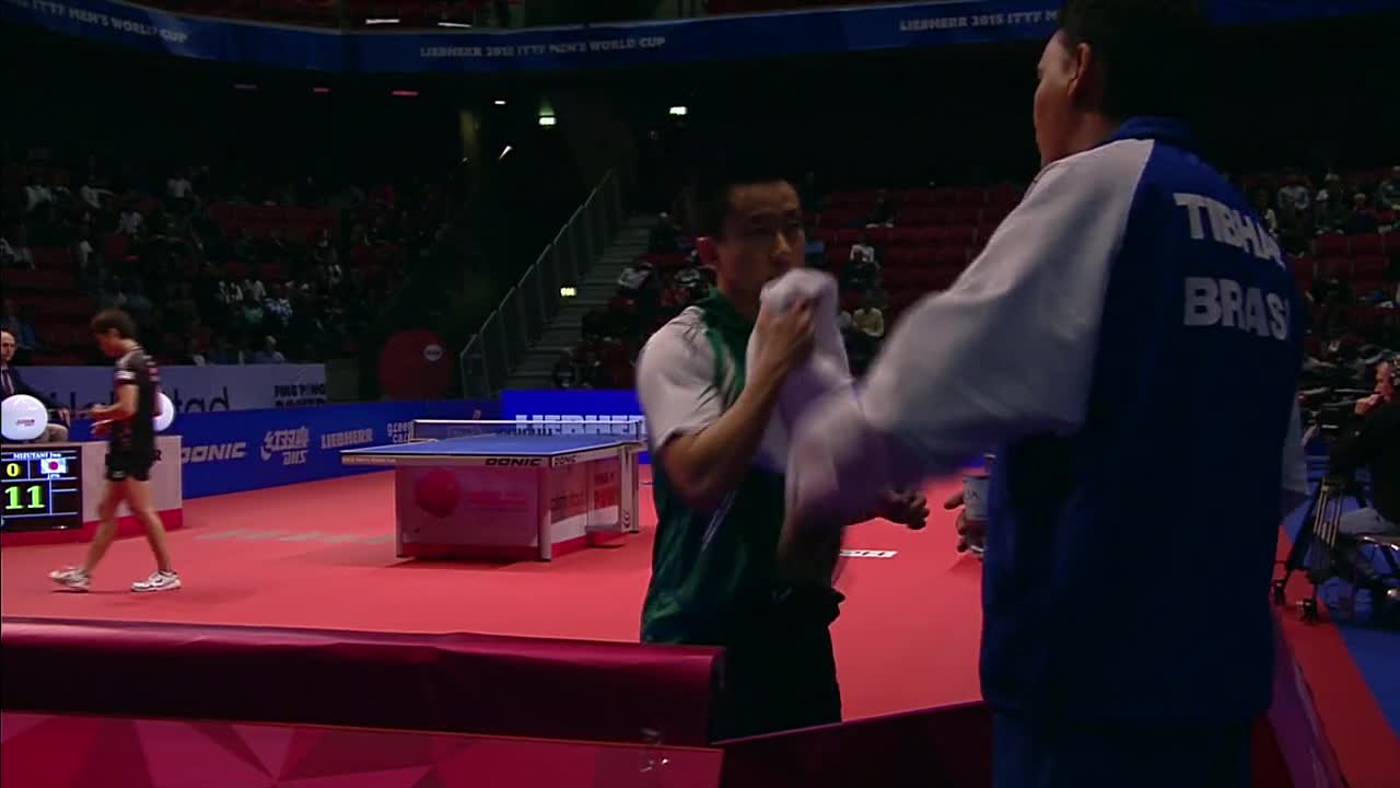 水谷隼vs坪井-古斯塔沃 20151017 乒乓球男子世界杯8强