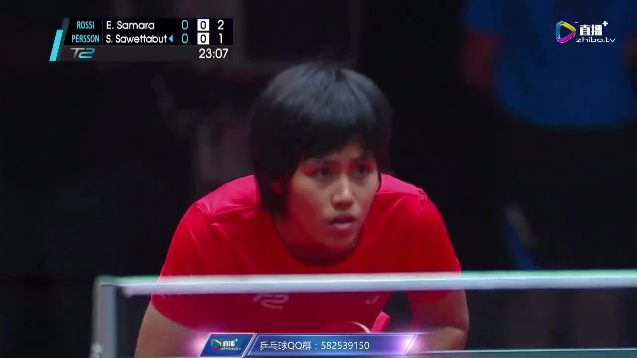 T2亚太乒乓球联赛DAY1：萨马拉vs素塔西尼