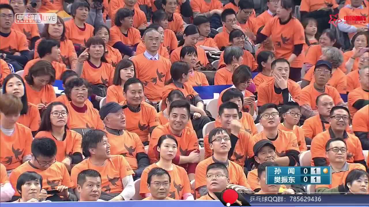 江苏中超电缆 VS 八一南昌 中国男子乒超联赛