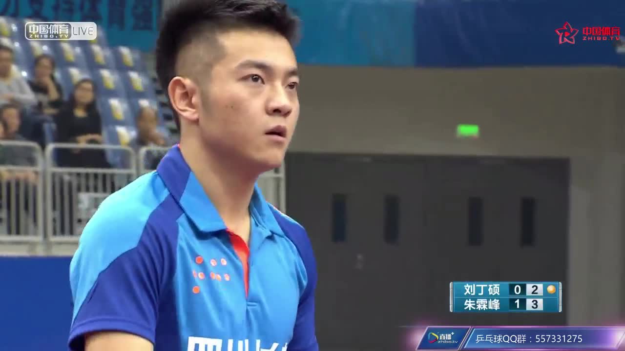 刘丁硕 vs 朱霖峰 乒超男团第二轮