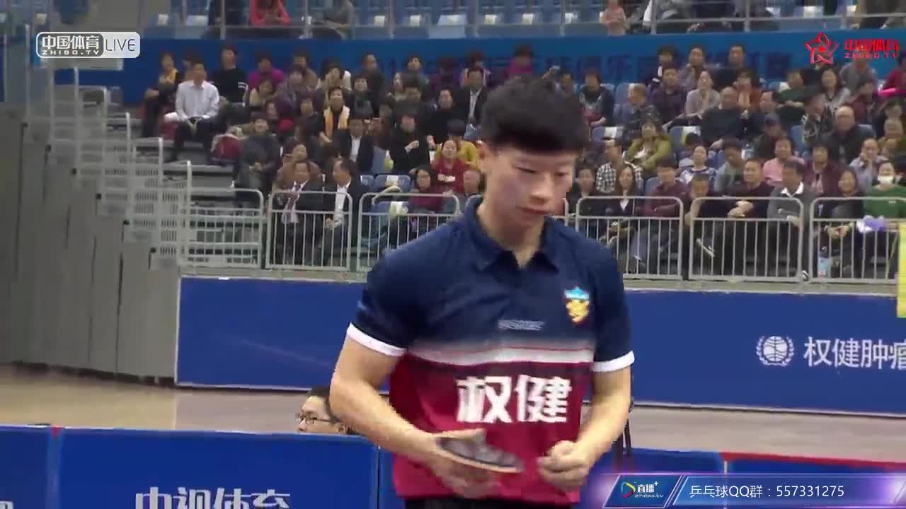 马龙 vs 许锐锋 乒超男团第二轮