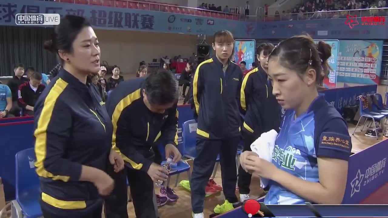 深圳大学 VS 鸿安·京阳 中国女子乒超联赛第九轮