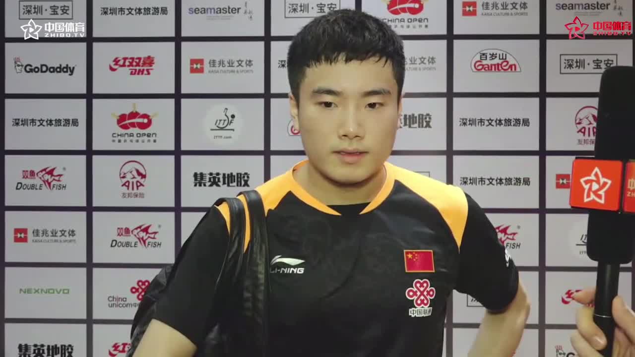 赛后 | 梁靖崑：今天进入状态比较快 准备得也比较充分