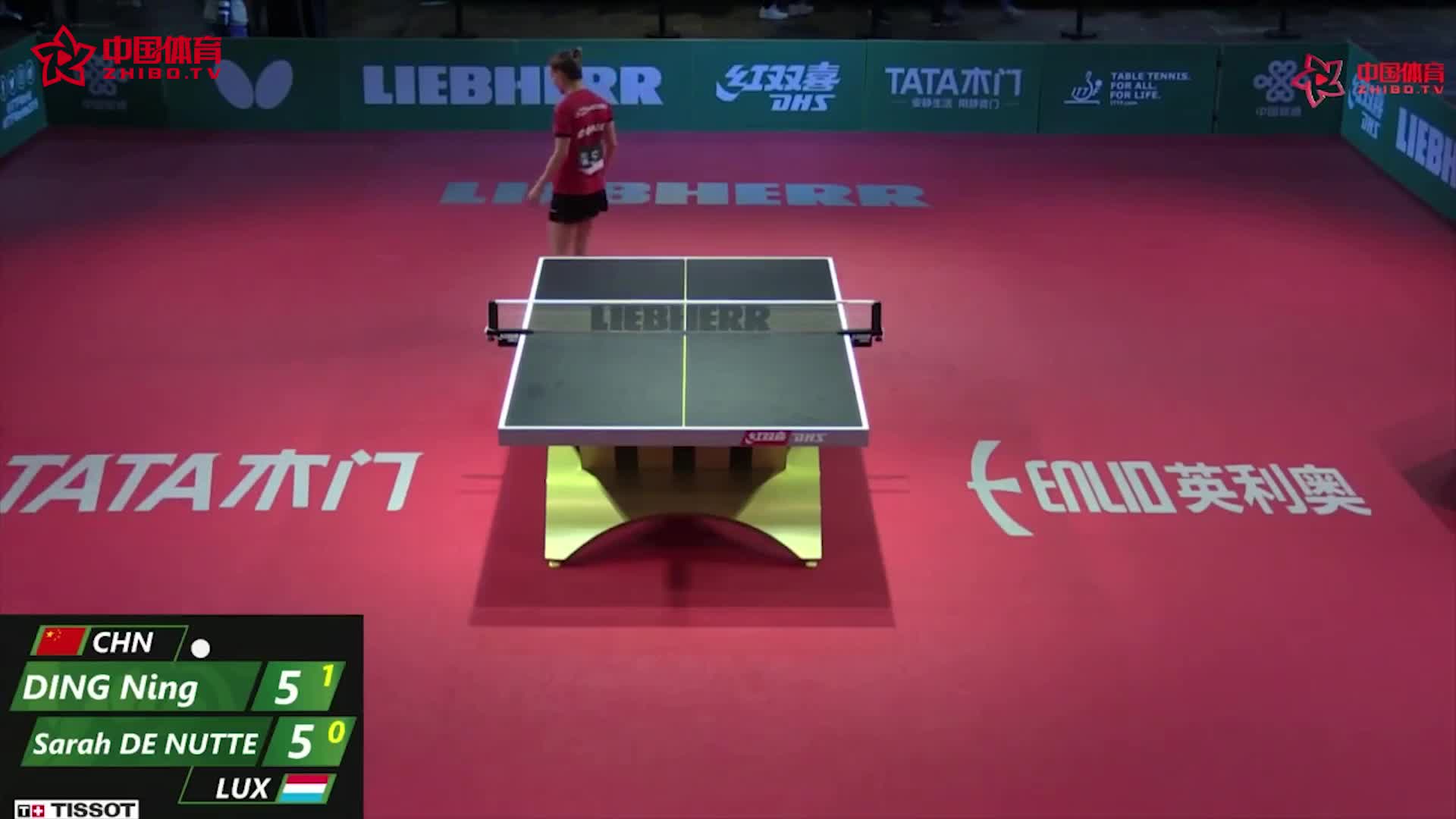 战报 | 丁宁 4-1 德-努特 2019世乒赛女单正赛第二轮
