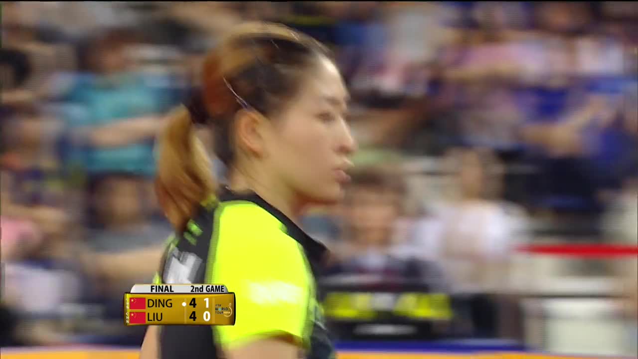 刘诗雯vs丁宁 20160626 国际乒联韩国公开赛女单决赛