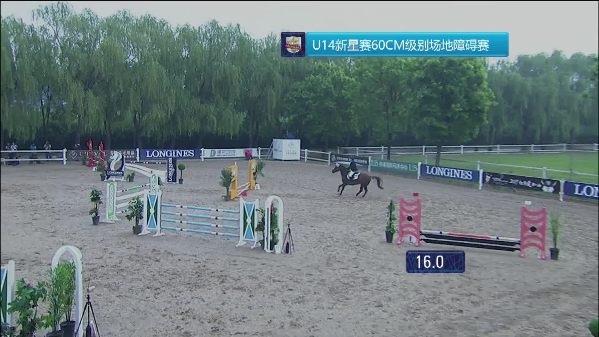 2019鸟巢之路第二站 hit-air U14新星赛 60CM 华农悦马马术 孔尹祥森 小飞龙