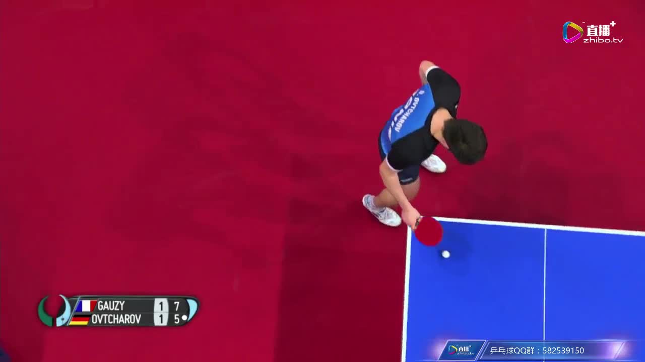 西蒙高茨 vs  奥恰洛夫 2017男乒世界杯