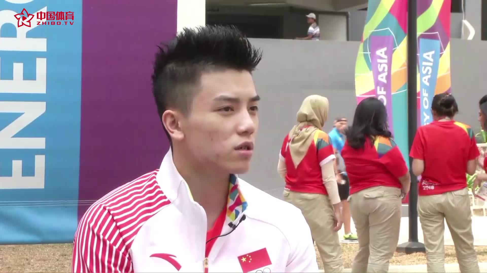 新晋体坛男神林超攀：自称“超人哥哥”是因为喜欢飞来飞去的感觉