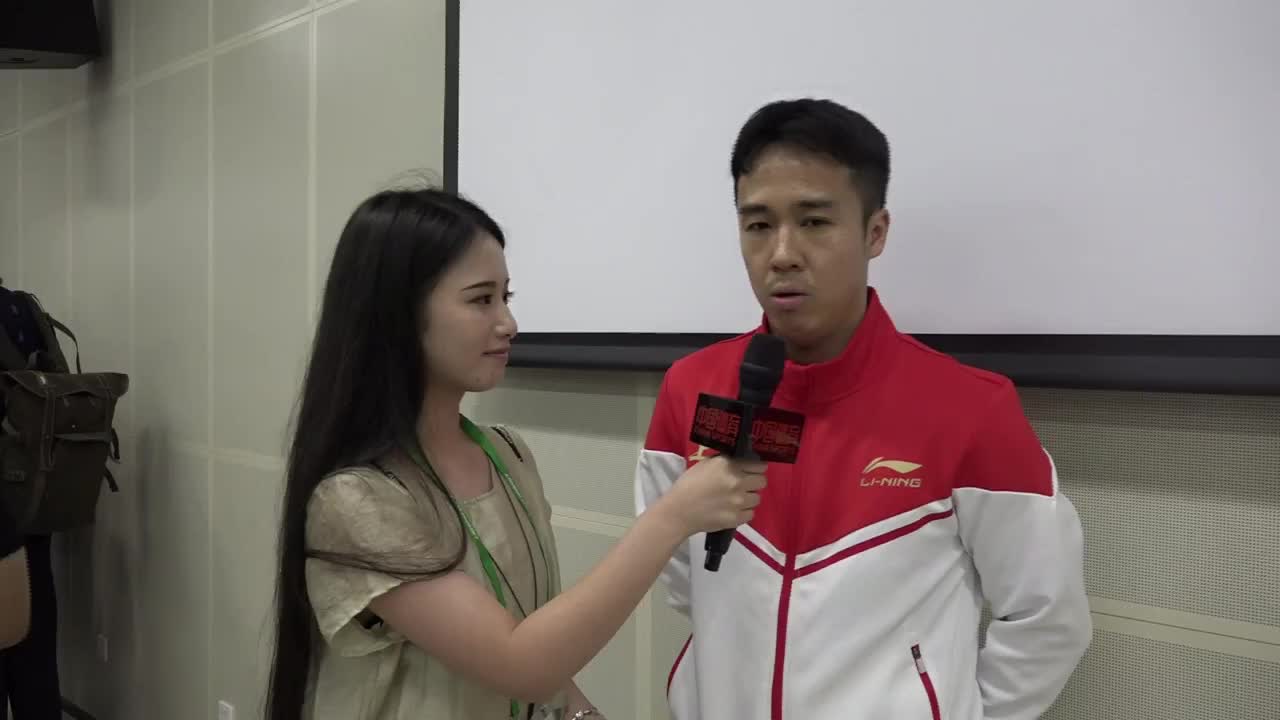 尚坤赛后专访 全运会男团决赛