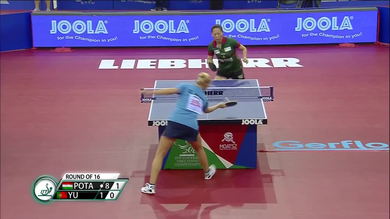 波塔vs付玉 20161023 欧锦赛女子单打