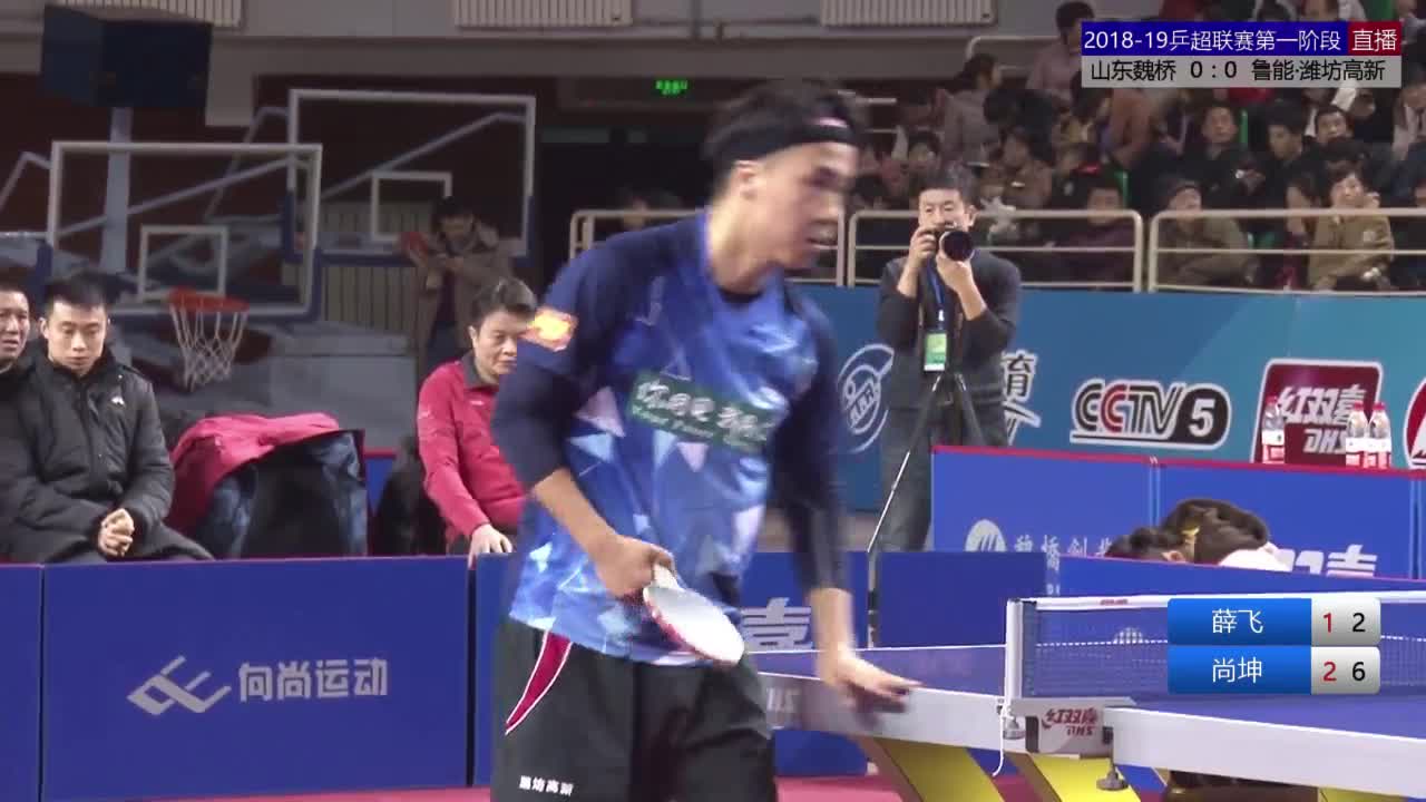男团乒超十七轮：山东魏桥 VS 鲁能·潍坊高新