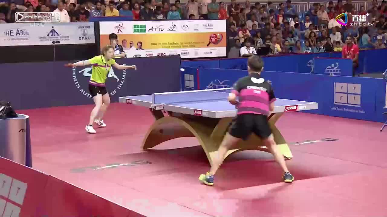 亚洲杯女单5、6名 徐孝元 vs 陈思羽