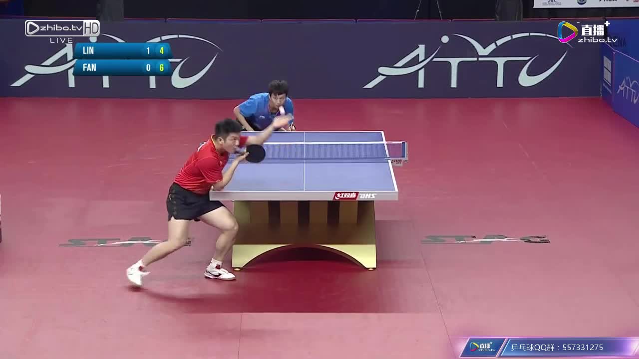 亚洲杯男单决赛 樊振东 vs 林高远