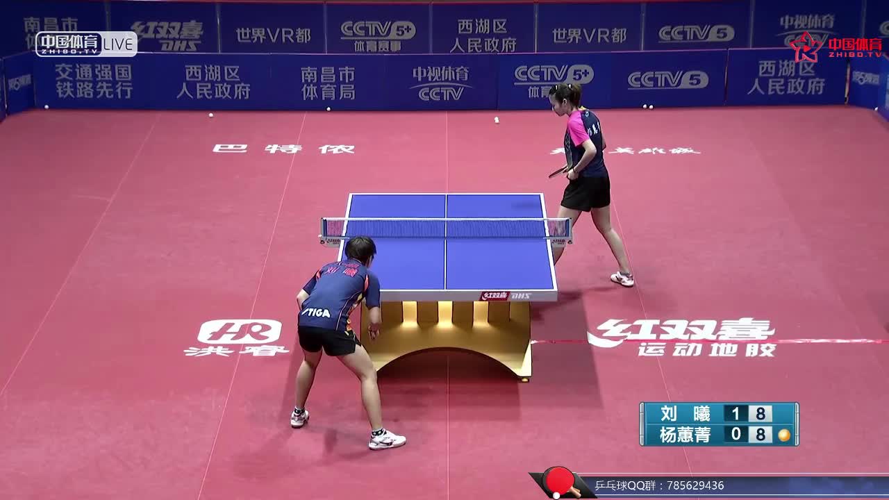八一南昌 vs 四川穹隆先锋  2018中国女子乒超联赛