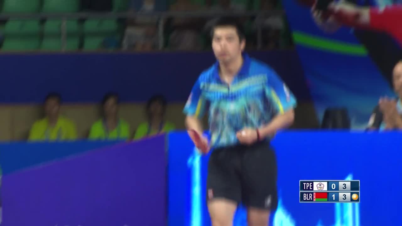 庄智渊VS萨姆索诺夫 20160910 乒乓球亚欧对抗赛