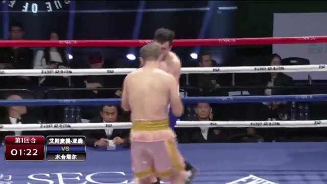 拳力联盟第三季11月12日--艾则麦提vs木合塔尔