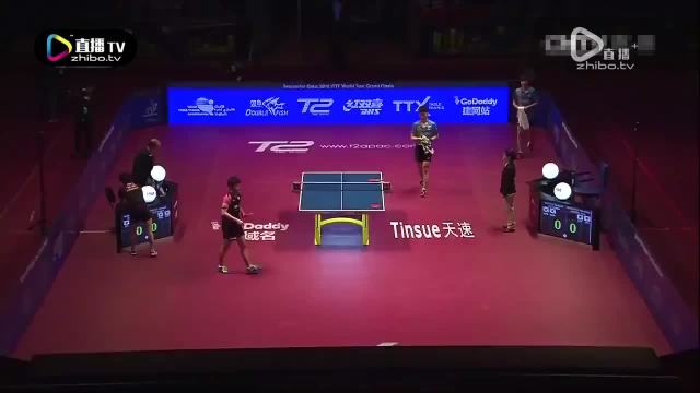 2016年国际乒联世界巡回赛总决赛 男双决赛 日本VS韩国