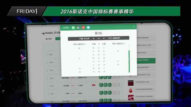 2016斯诺克中国锦标赛语音战报 希金斯v卡特