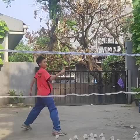 心中有球场，哪里都可以训练