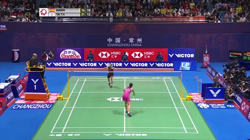 经典回顾：马林vs戴资颖，马林伤愈复出后首冠