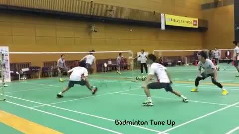 日本队3v3练习  你能认出谁来？