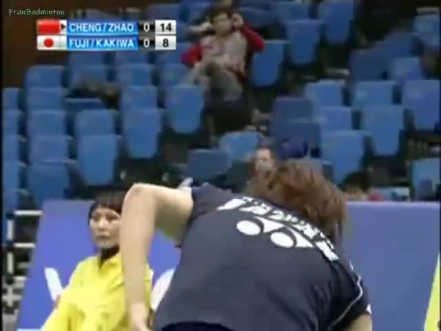 经典回顾：2010韩国赛女双决赛，成淑/赵芸蕾vs藤井瑞希/垣岩令佳