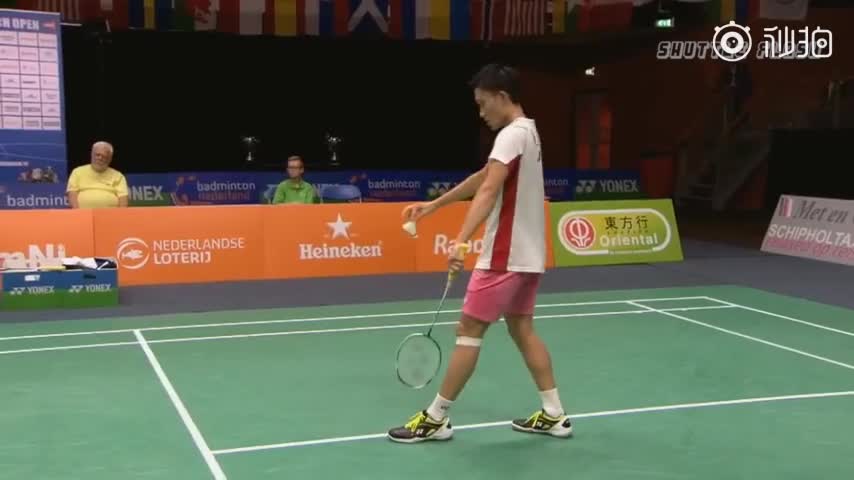 桃田贤斗2018年精彩球合集，风头正劲的摸摸他