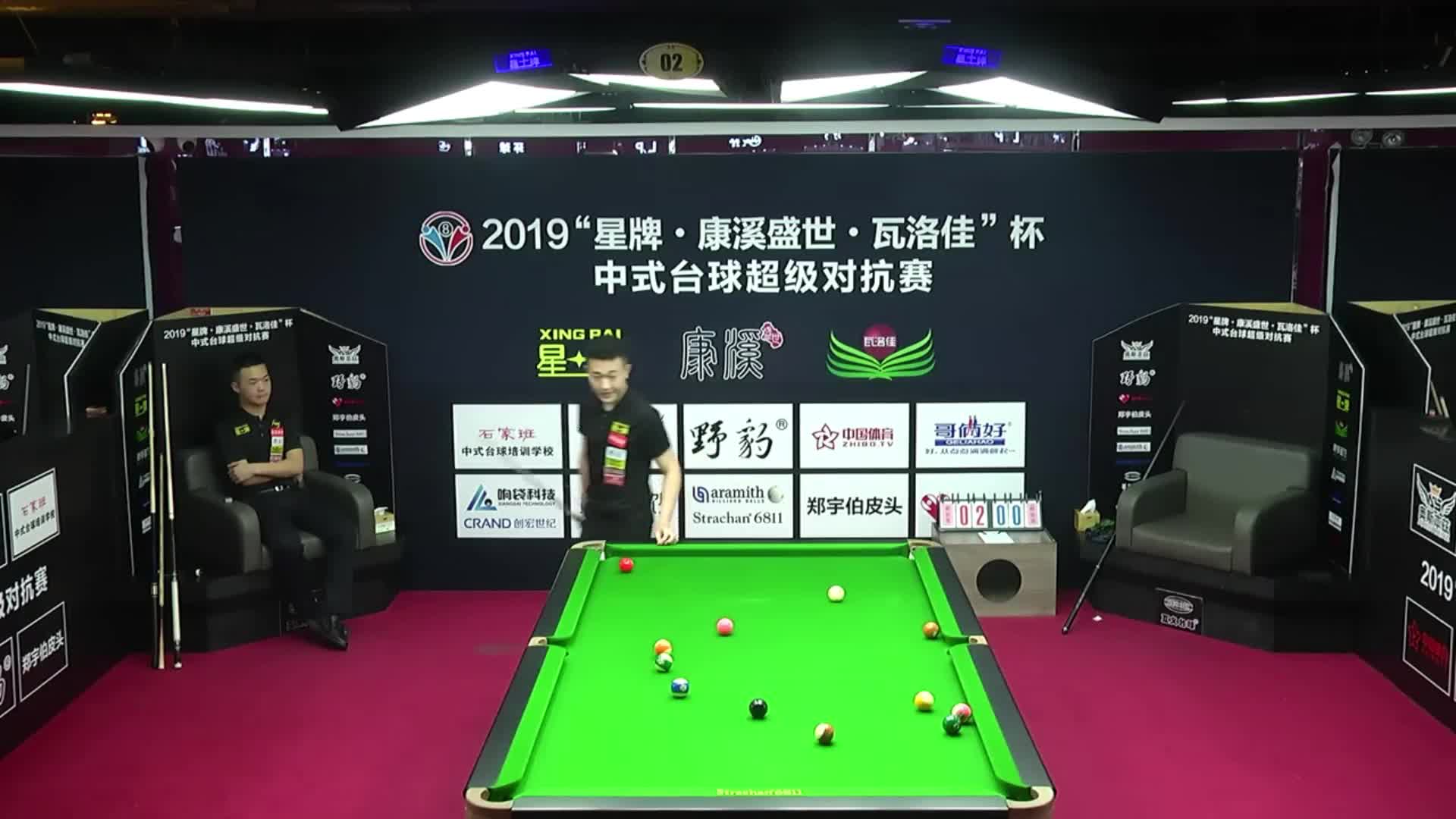 赵岩昊vs赵汝亮   2019中式台球超级对抗赛 辽宁朝阳站