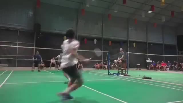 男双不仅要配合还要有气势，你觉得哪个队伍打的更有气势？