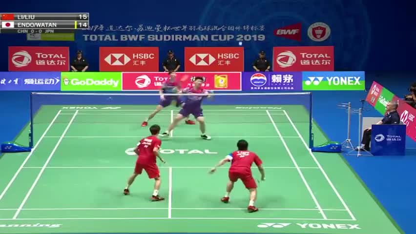 经典回顾：2019苏杯回顾 李俊慧/刘雨辰vs渡边勇大/远藤大由