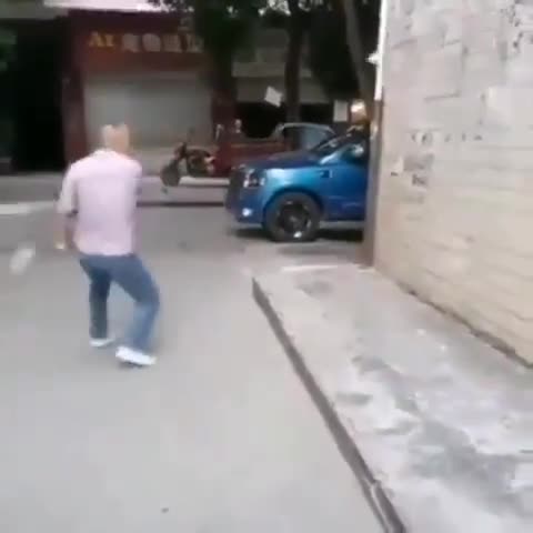 功夫羽毛球，高手在民间（视频来自互联网）