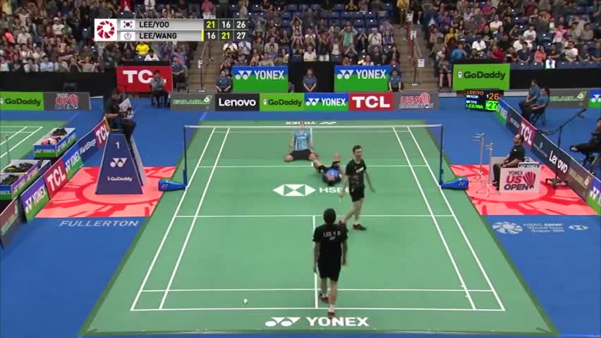 李洋/王齐麟挽救五个赛点  战胜李龙大/柳延星