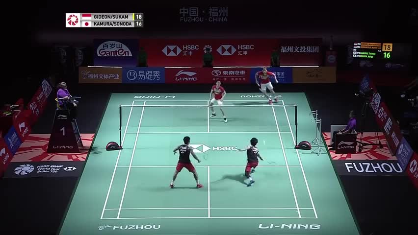 经典回顾：吉迪恩/苏卡穆约vs嘉村健士/园田启悟，小黄人碾压日本组合