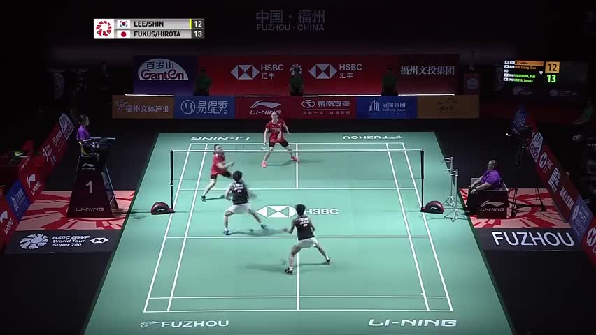 经典回顾：福岛由纪/广田彩花vs李绍希/申昇瓒，油菜花组合真的越来越给力