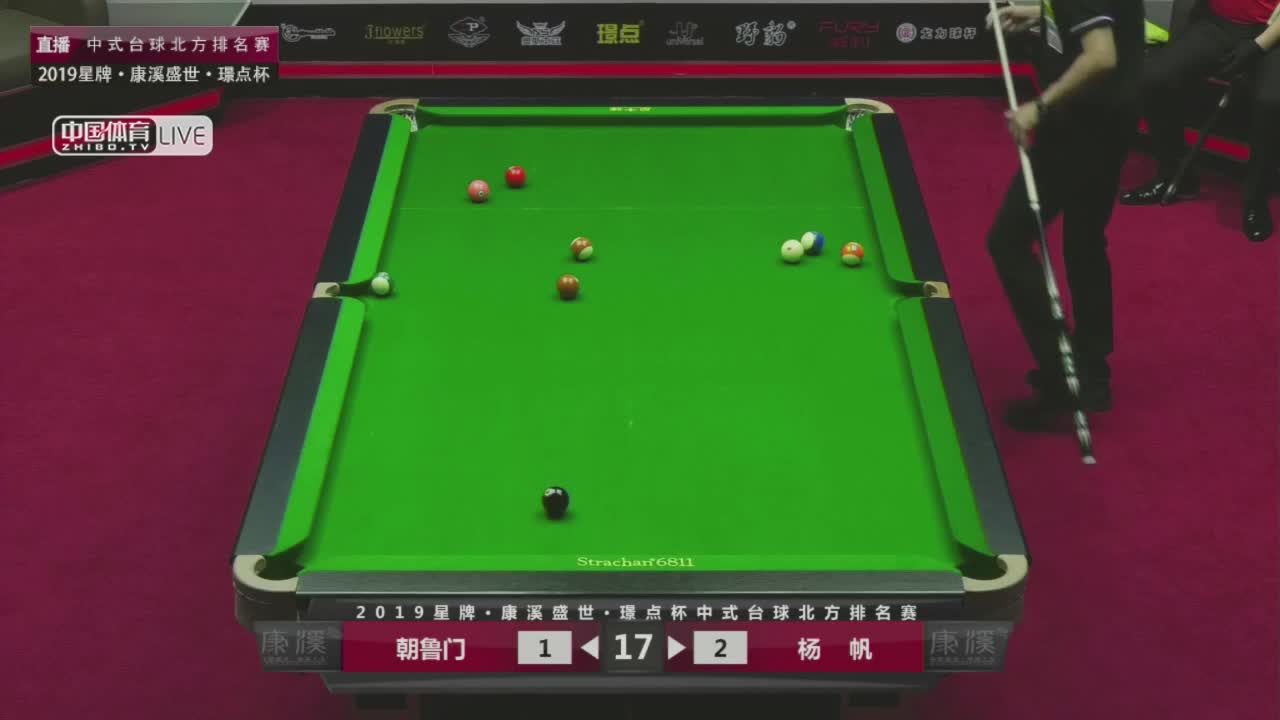 朝鲁门 vs 杨帆 2019中式台球北方排名赛第三站