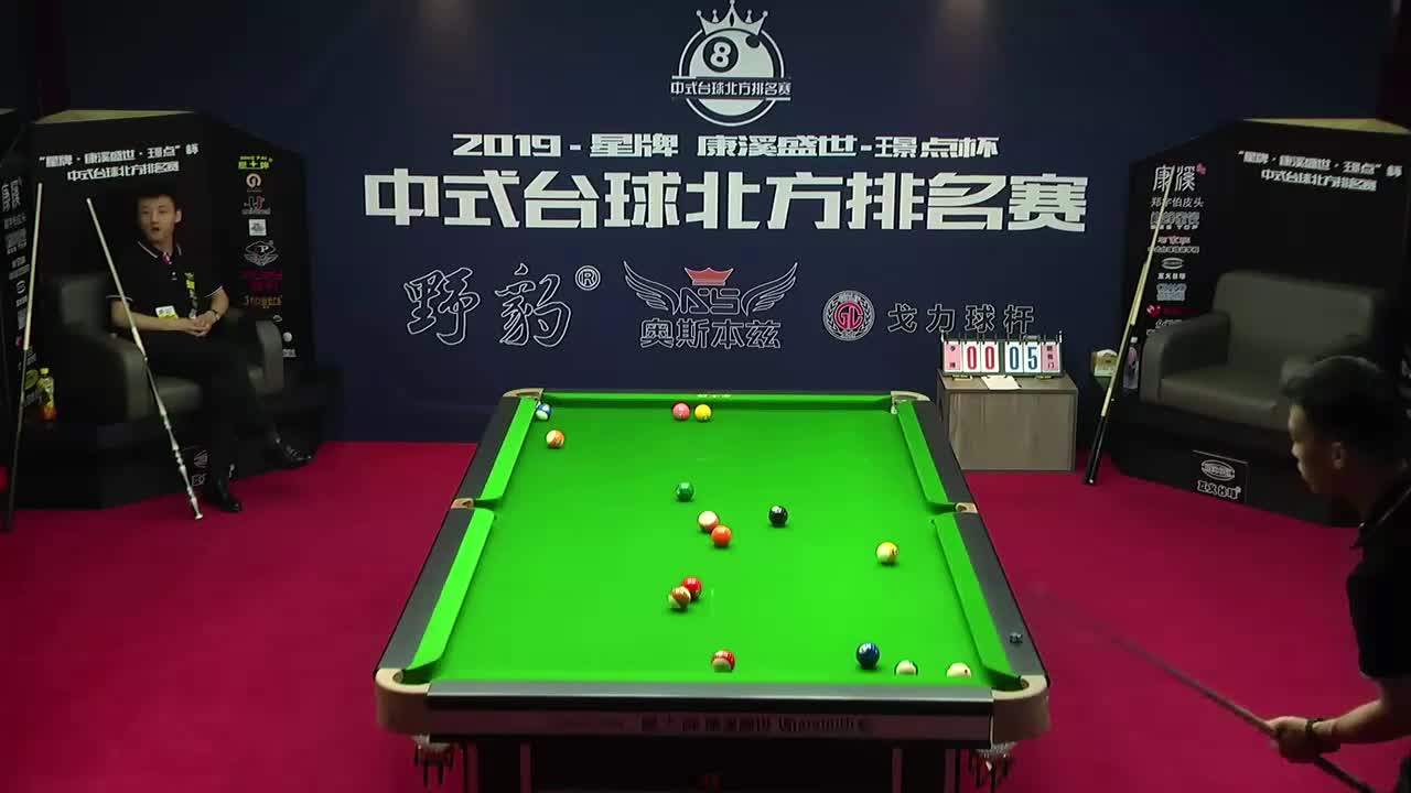 朝鲁门 VS 李博 2019中式台球北方排名赛第三站