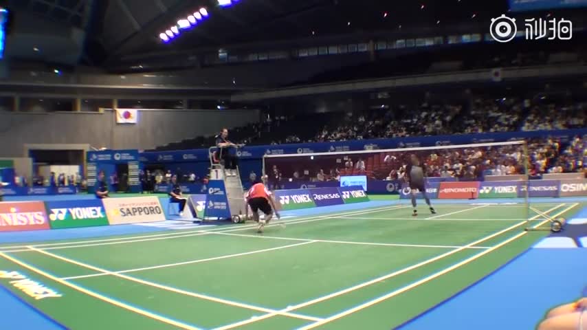 2013年日本公开赛，还是小学生的奈良岡功大和陶菲克过招