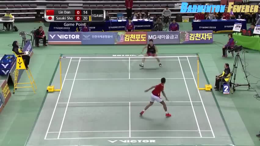 经典回顾：2014亚锦赛 林丹 vs 佐佐木翔  精彩赏析