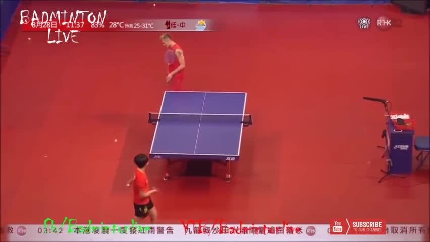 趣味羽毛球：看林丹如何用羽毛球拍玩转乒乓球