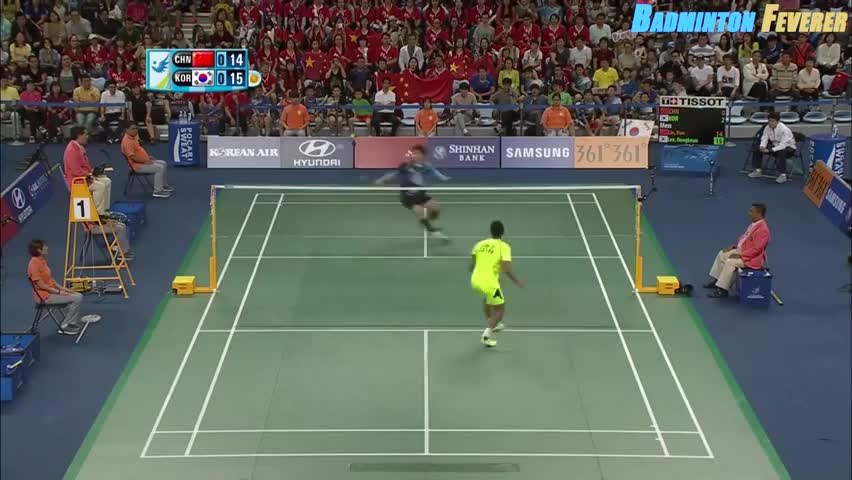 经典回顾：2014亚运会 林丹vs李东根  两位帅哥祝大家元宵节快乐