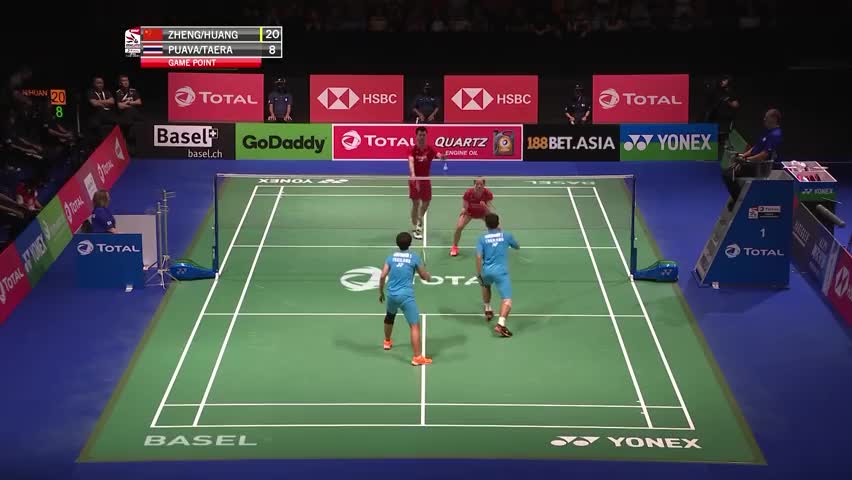 经典回顾：2019世锦赛混双决赛，郑思维/黄雅琼VS德差波/沙西丽
