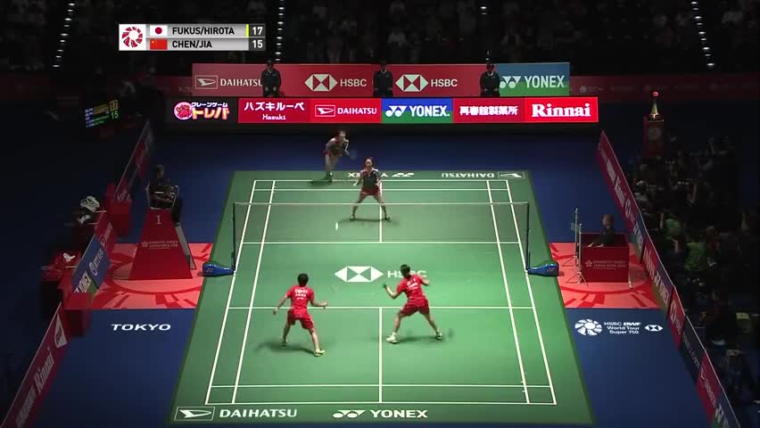 经典回顾：2018日本公开赛女双决赛，福岛由纪/广田彩花VS陈清晨/贾一凡 “油菜花”VS “凡尘”