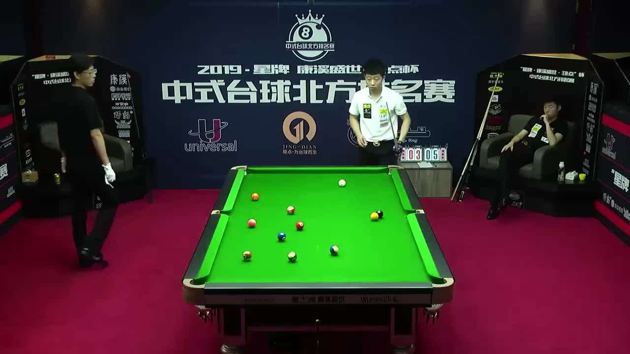 禹龙海 vs 吴振宇 2019中式台球北方排名赛第三站